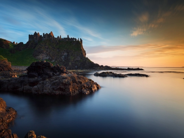 3L Calm Evening at Dunluce by Ossie Bruce